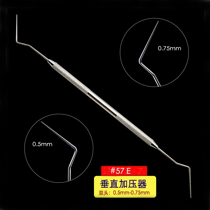 Dental Root Canal Plugger Vertical Condensation Pluggers Stainless Steel Instrument Single Double Ends Endodontics Instrument