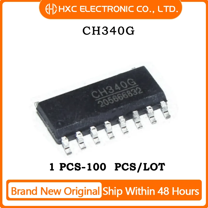 5PCS/10PCS/50PCS/100PCS CH340G CH340 340G SOP-16