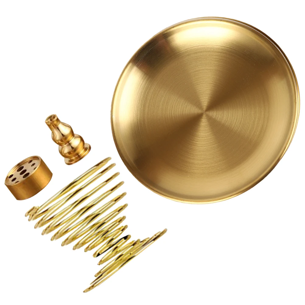 

incense holder decor metal tray incense burner tray retro incense plate aroma incense tray vintage burner