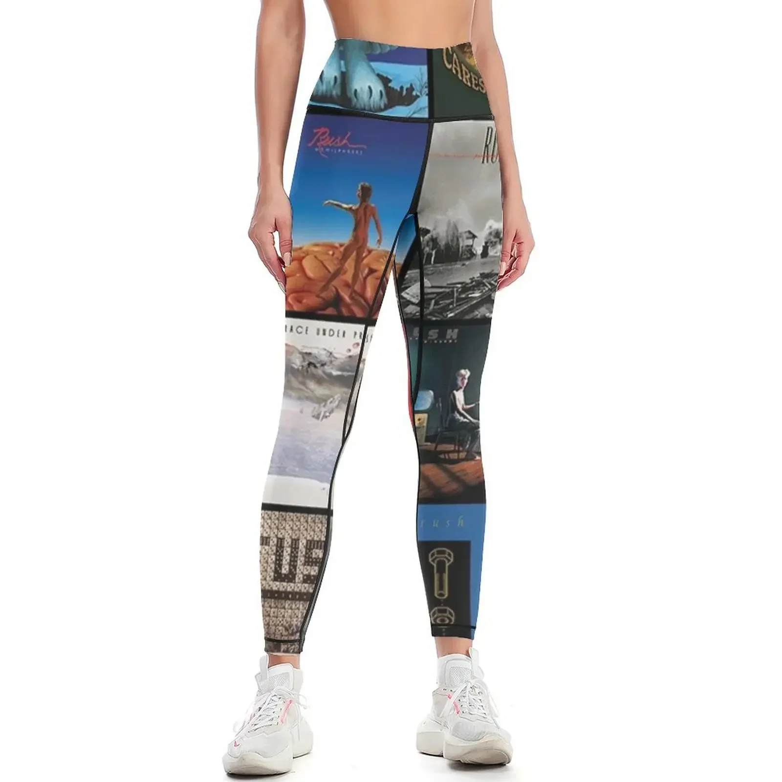 

Completed Album Cover Leggings Jogger pants Women's sports harem pants Women's tights Womens Leggings