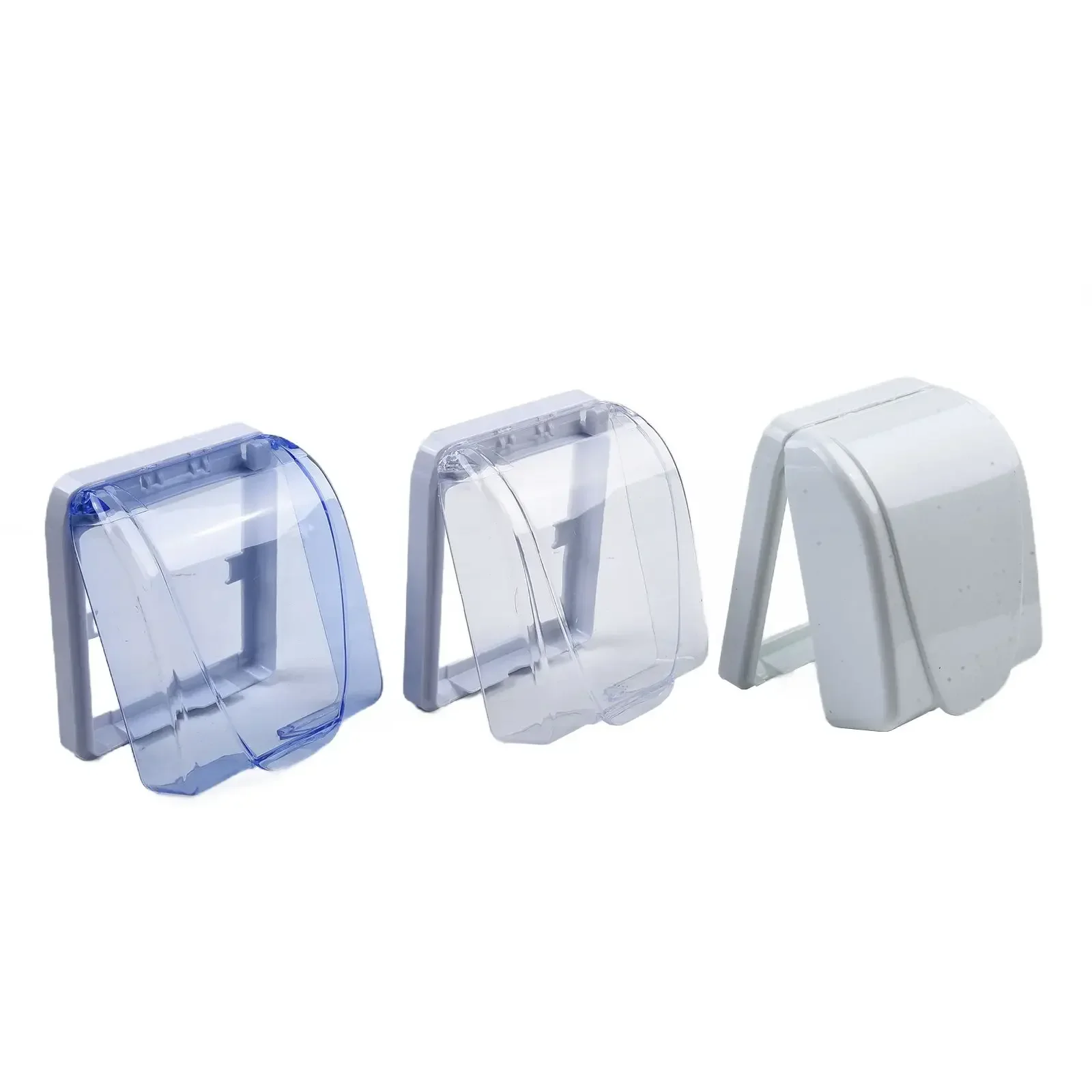 Plastic Waterproof Wall Switch Cover Box Easy Installation Flip Cap for Convenient Access Suitable for Indoor Applications