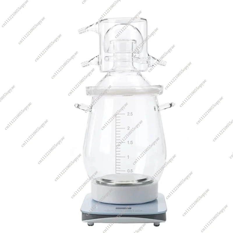 Small Glass Still for Home, Essential Oil Distiller and Alcohol Moonshine Maker, Rose Water & Hydrosol Extract Equipment