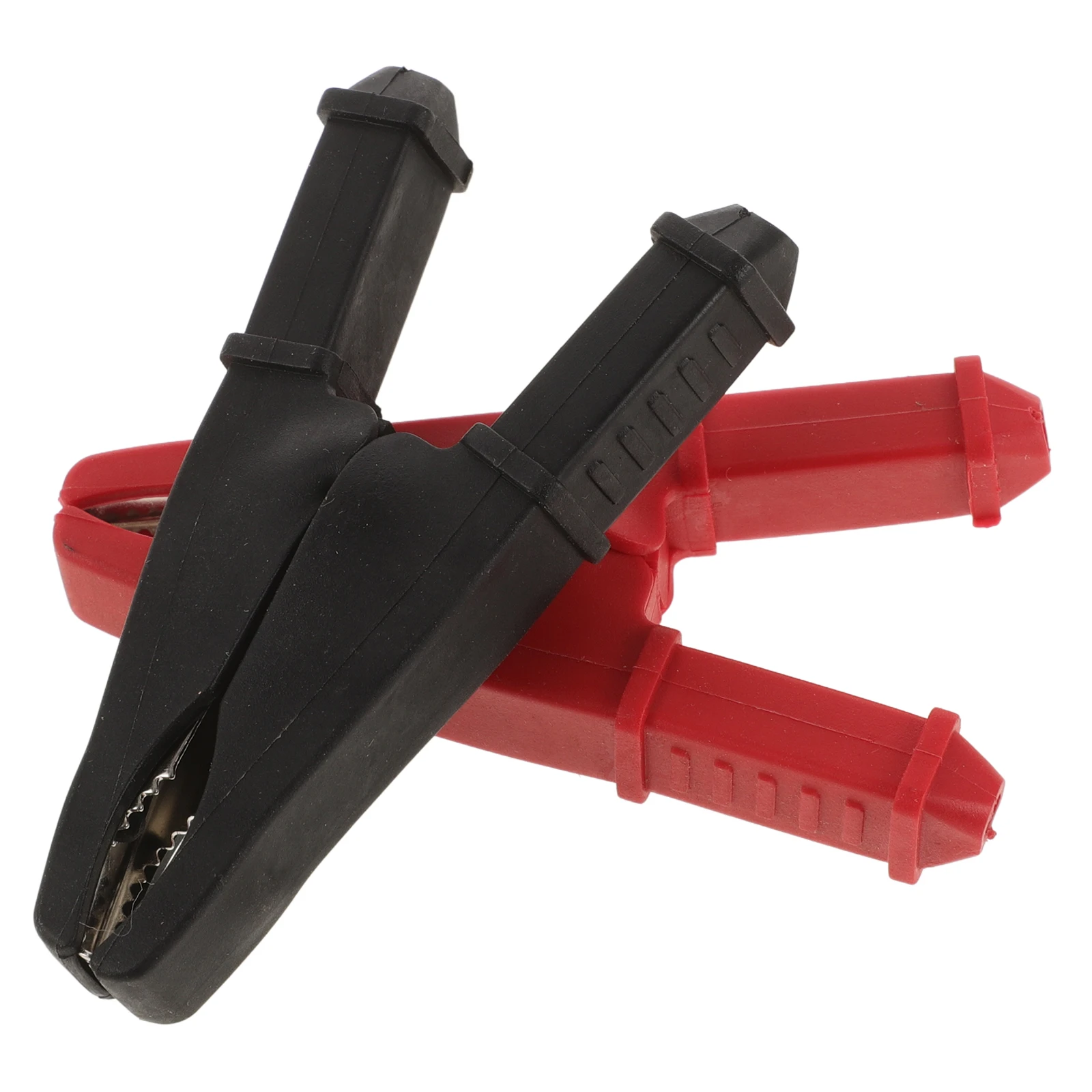 

2pcs 50A Pure Copper Medium Alligator Clips for Electrical DIY Clamping Low Resistance Smooth Edge