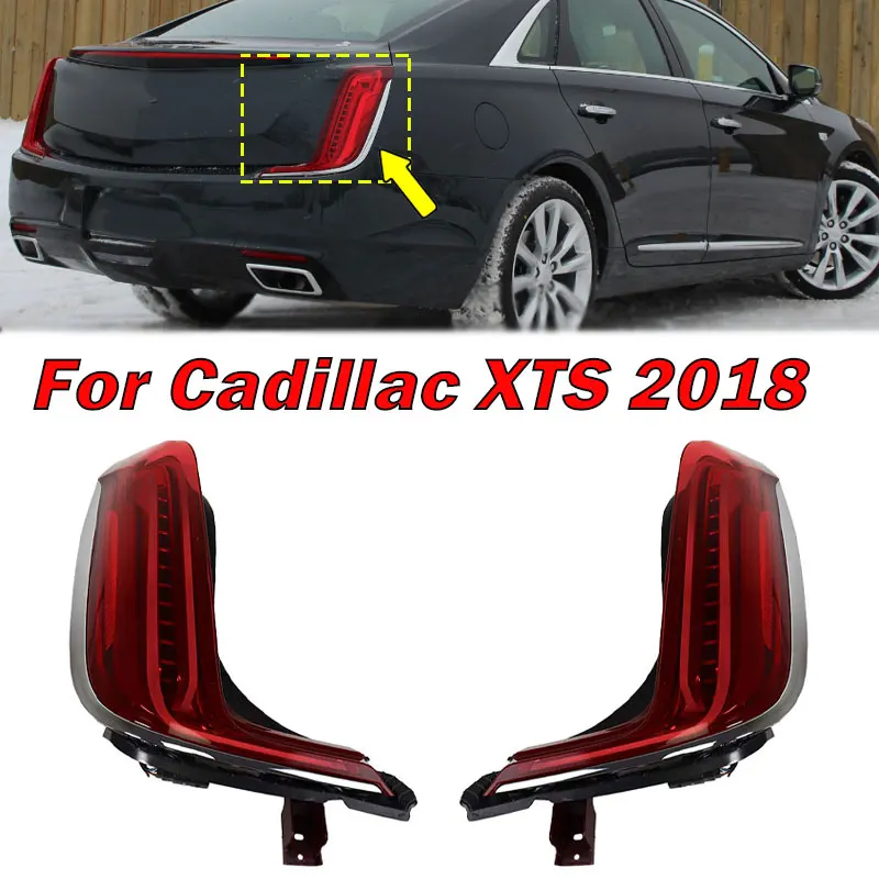 

Auto Exterior Accessories For Cadillac XTS 2018 Rear LED Tail Light Reversing Lamp Warning Brake Taillight Car Light Assembly