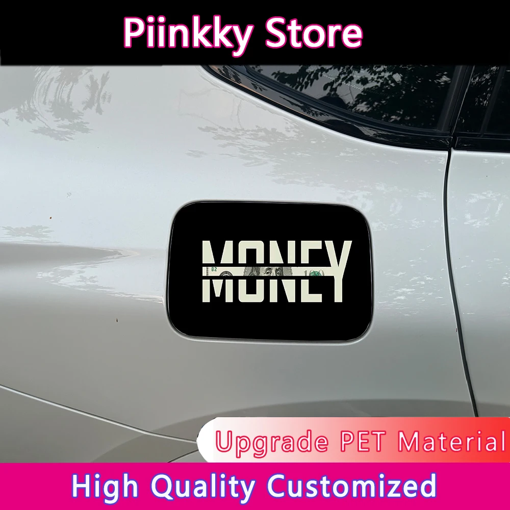 1 Piece MONER Word Car Fuel Tank Cap Sticker Sunscreen Decal Car Stickers