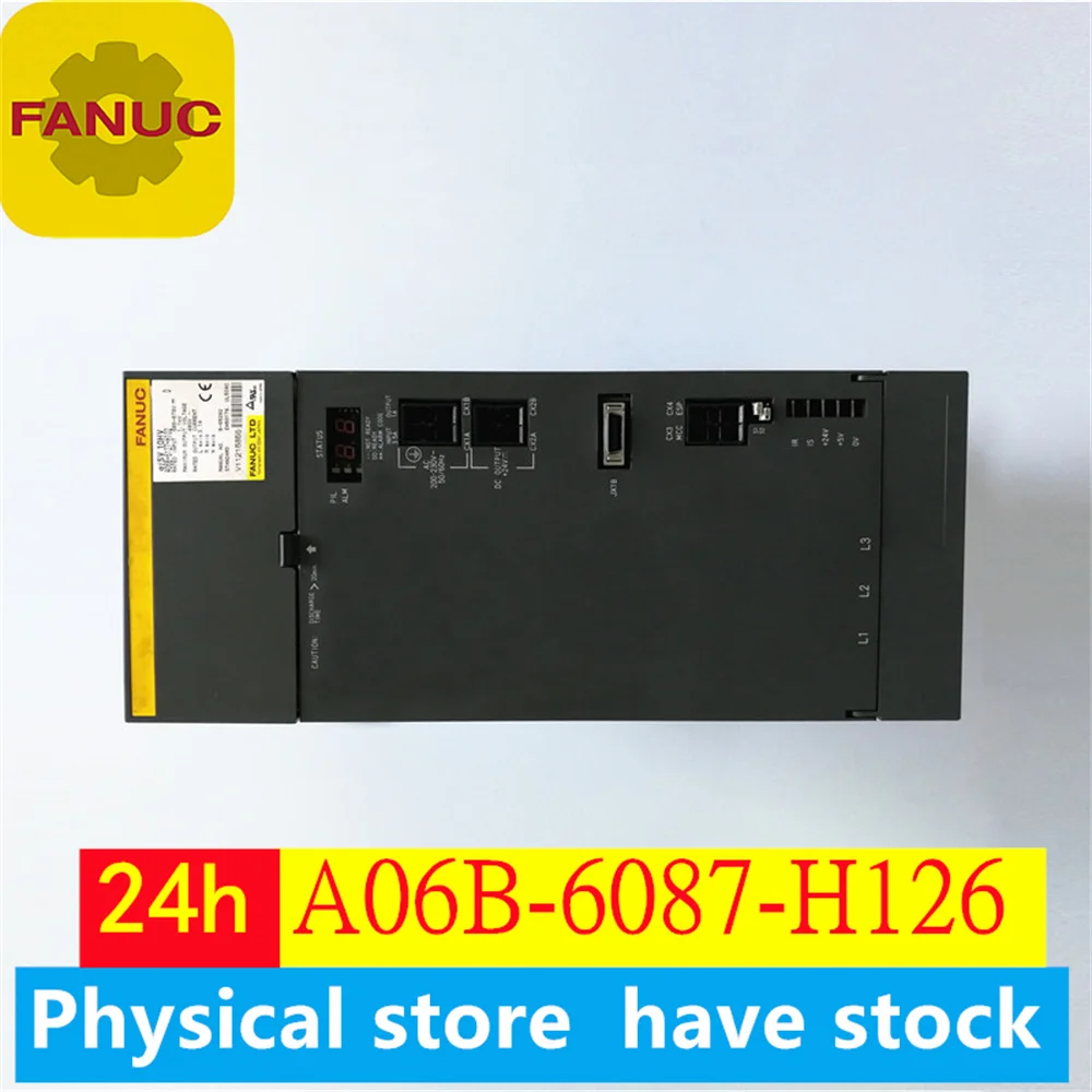 

A06B-6087-H126 A06B-6080-H304 FANUC original new servo driver A06B-6087-H126 A06B-6080-H304