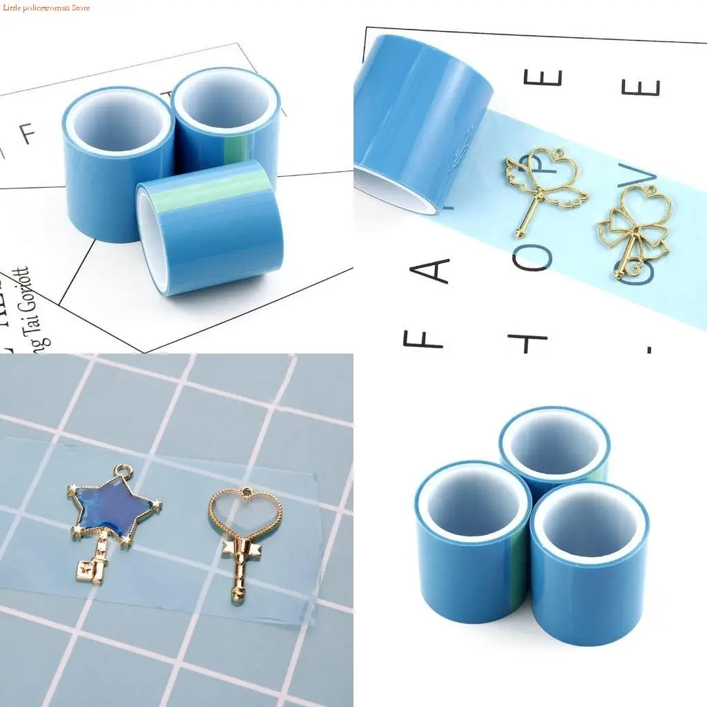 

F92D Resin Tape Epoxy Resin Uv Seamless Tape Traceless Adhesive Tape for DIY Epoxy Metal Frame Jewelry Making Accessories