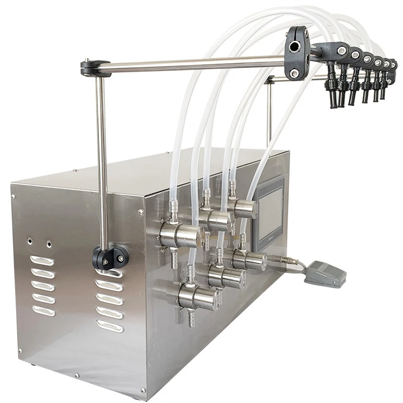 

Magnetic Pump Liquid Filling Machine Bottle Filling Machine with 2/4/6 Heads