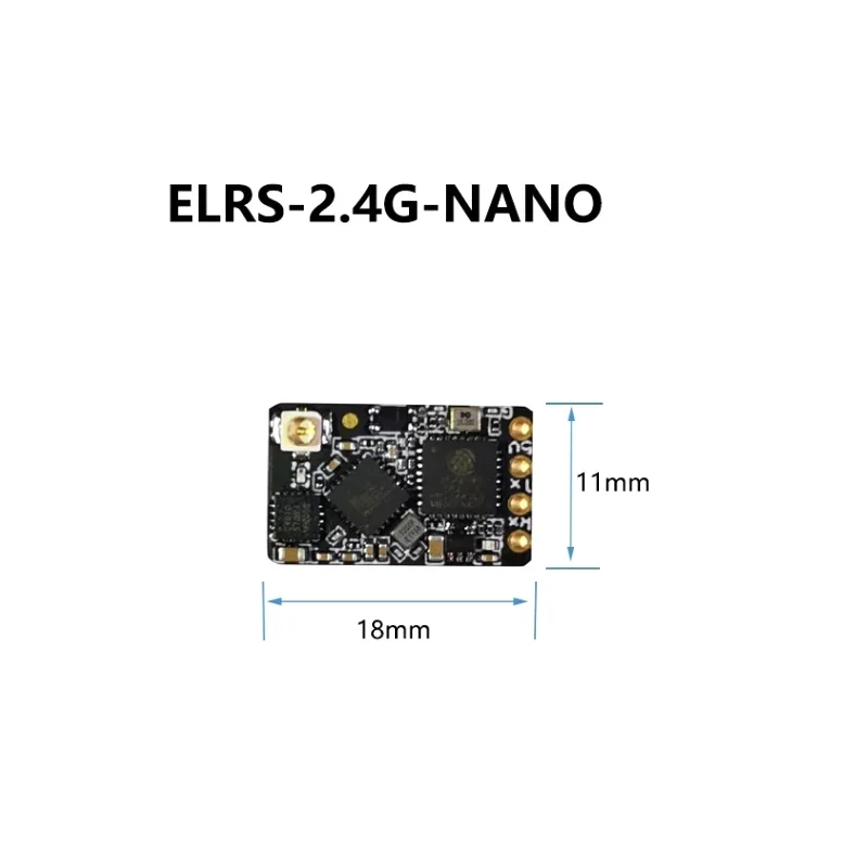 ELRS 2.4GHz NANO ExpressLRS Receiver With T