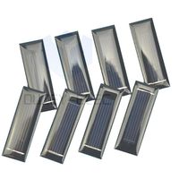 10PCS/lots 0.5V 100mA Solar Panel Mini Solar System DIY Module Portable Solar Cell for Cell Phone Battery Chargers Solar Panel
