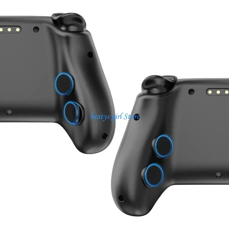 C7AB Easy Setup Button Caps Touchpad Stickers Replacement Protective Cap with Joystick Covers Button Pad for Steam Controller