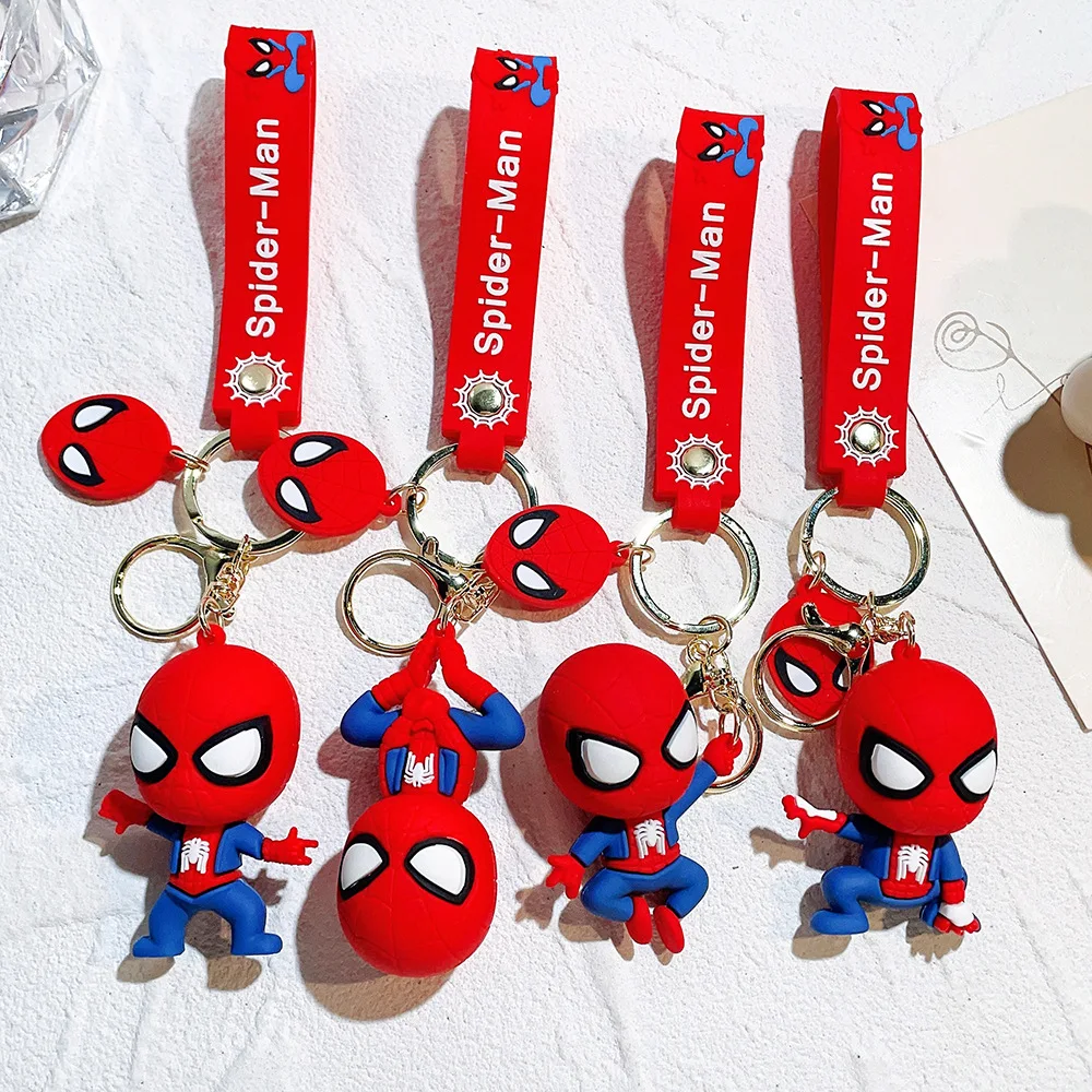 Niesamowity Spider-Man Brelok do kluczy Odwrócony Spider-Man Figurka Torba Breloczek do kluczy Ozdoby samochodowe Akcesoria do kluczy Zabawka dla