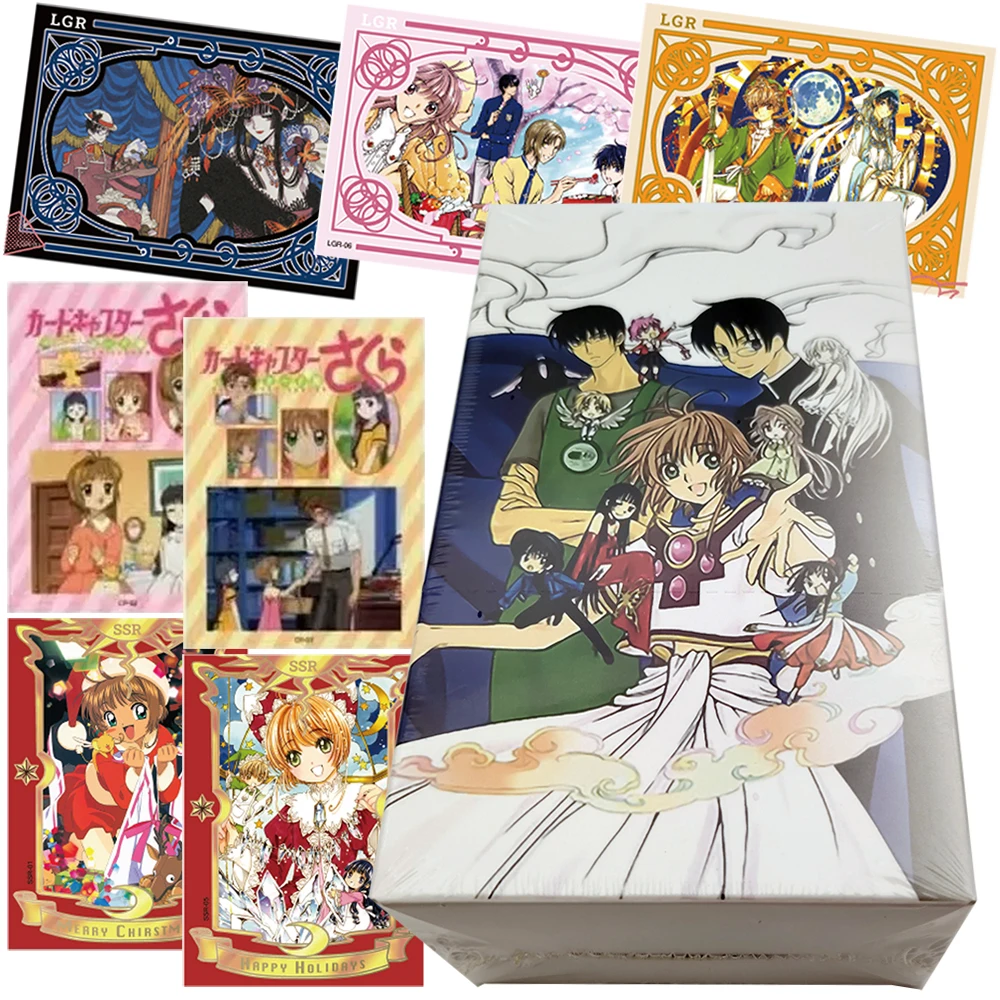 Tarjetas Coleccionables de Card Captor Sakura, Regalo Sorpresa para Niños y Niñas, Personajes Clásicos del Anime Japonés