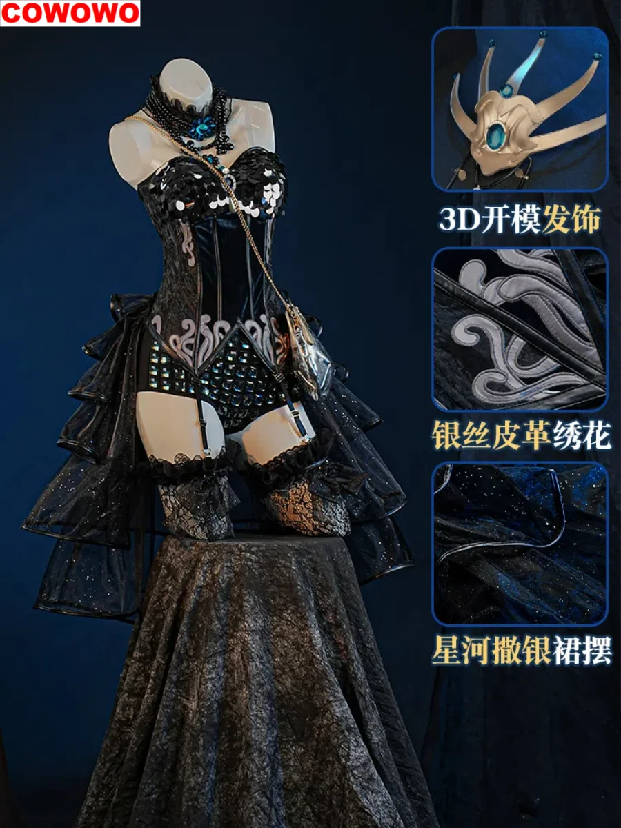 

COWOWO Identity V Clotho Dancer Women Cosplay Costume Cos Game Anime Party Uniform Hallowen Play Role Clothes Clothing