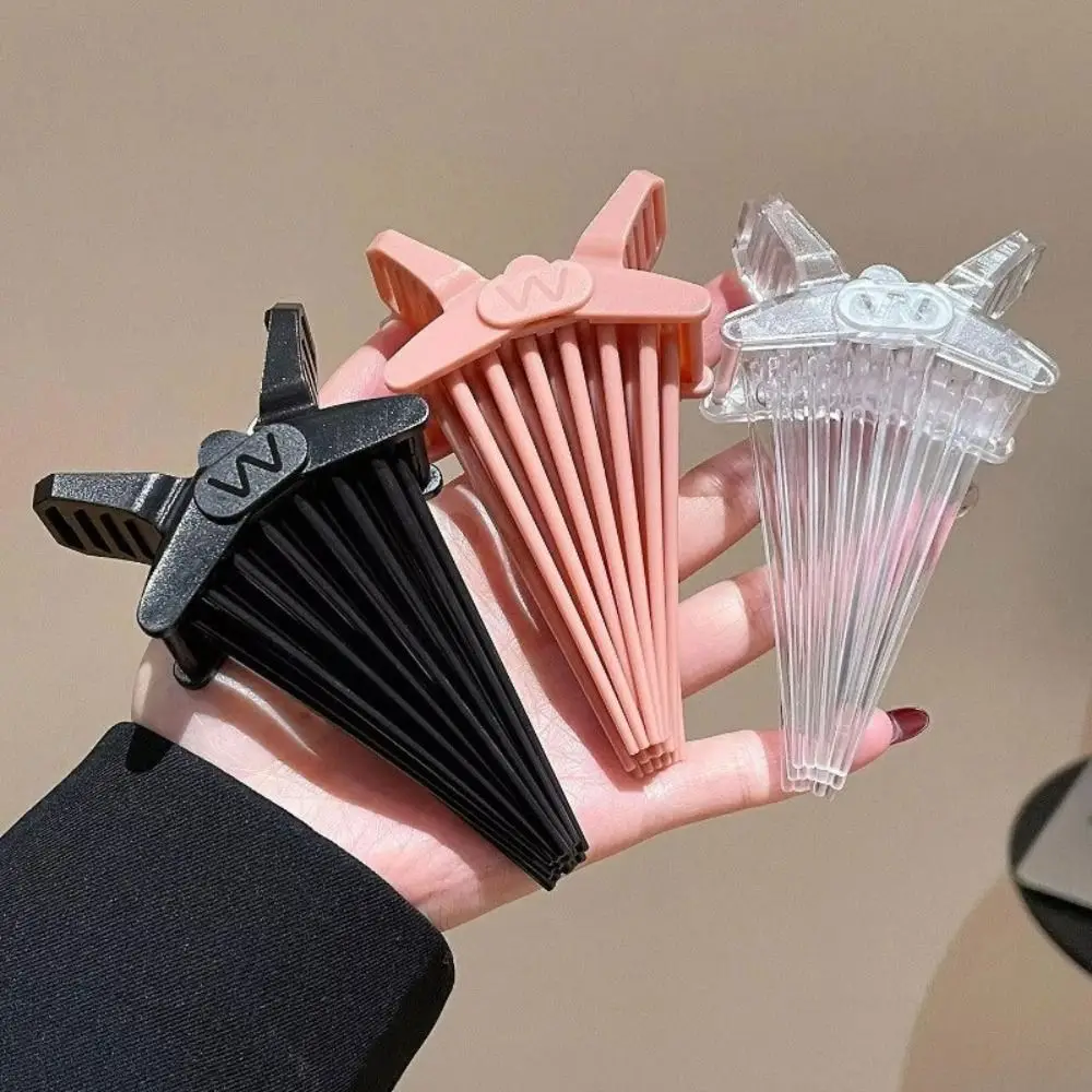 DIY Tools Electric Heating Hair Roots Fixed Shape Clip Heat Resistant Non-Slip Volume Bangs Clip Portable Durable