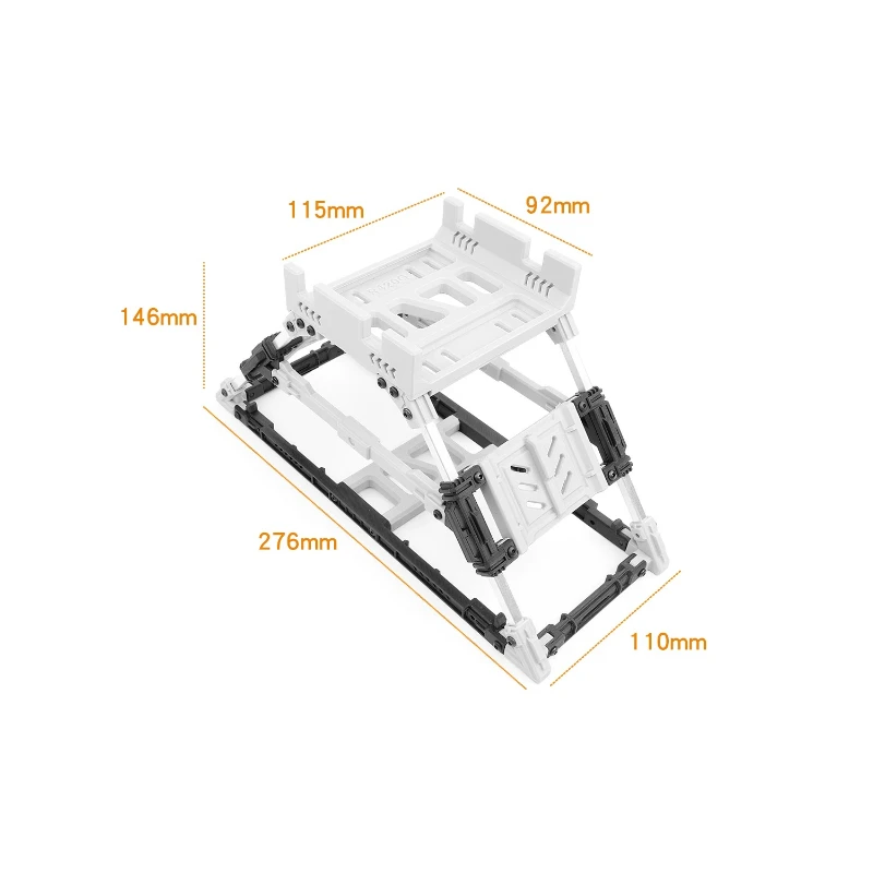1set Simulated Parking Rack for 1/10 FMS FCX10 LC80 Accessories