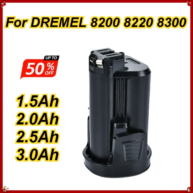 for DREMEL 8200 8220 8300 Rotary Tool Grinder 10.8V 12V 1.5Ah 2.0Ah 2.5Ah 3.0Ah for BOSCH Replacement Lithium Battery