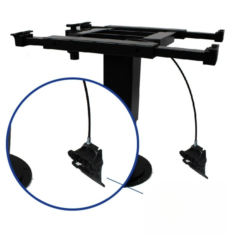Adjustable adjustable table legs for the three-segment tea table, coffee table, dining table, and dining table