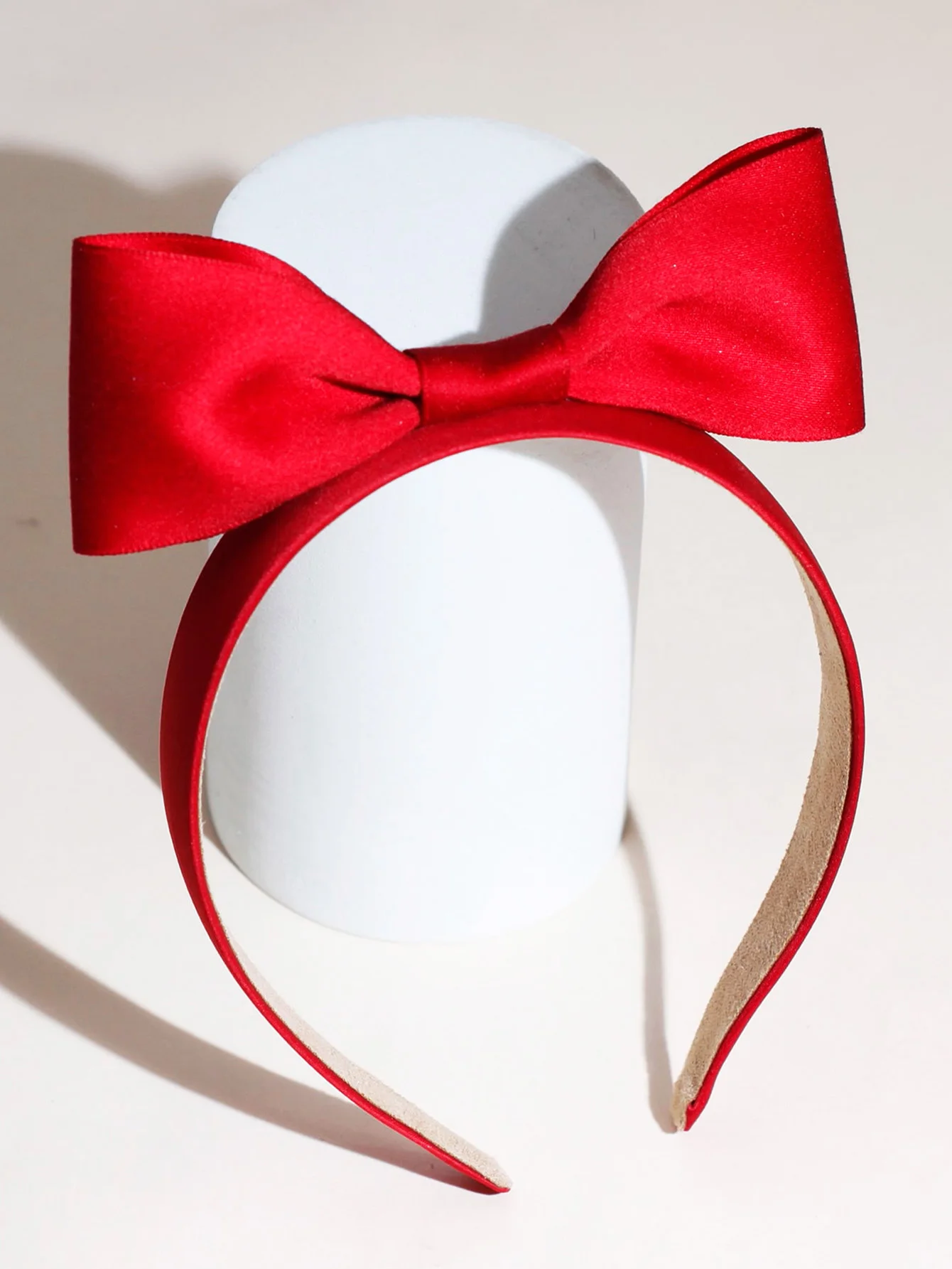 

1 шт., красная повязка на голову с 3D-бантом, подходит для повседневного использования, макияжа, праздничных мероприятий, повязка для волос, обруч для волос