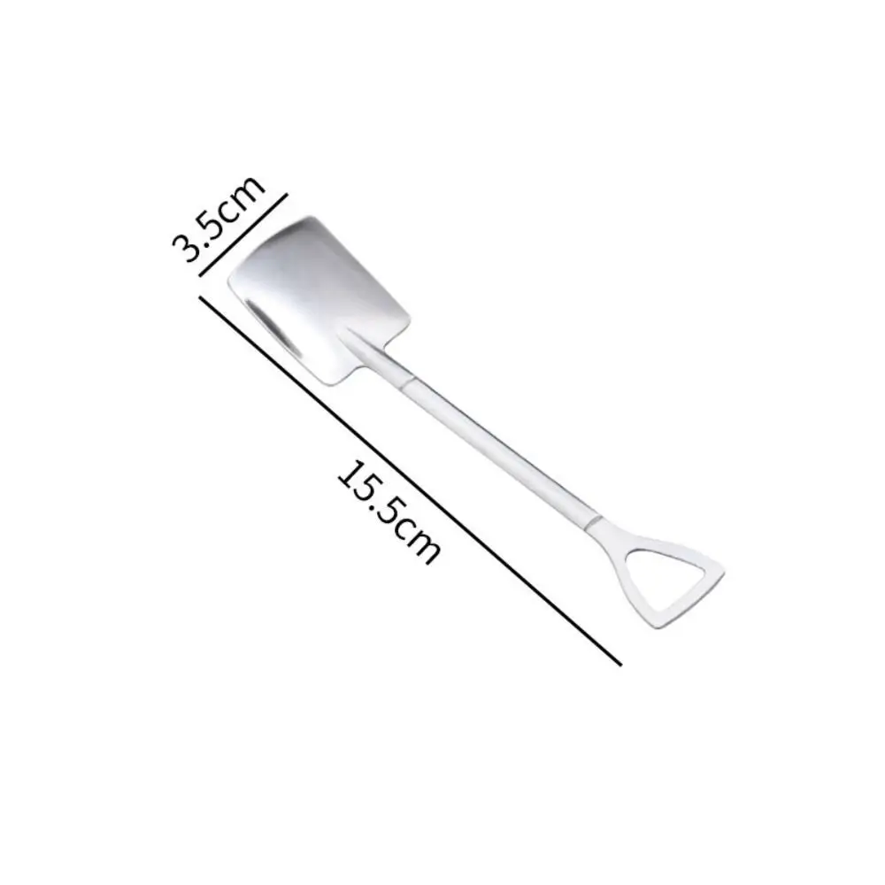 

Shovel Shape Shovel Watermelon Spoon Triangle Hook Design Easy To Clean Shovel Dessert Spoon Texture Compact and Practical