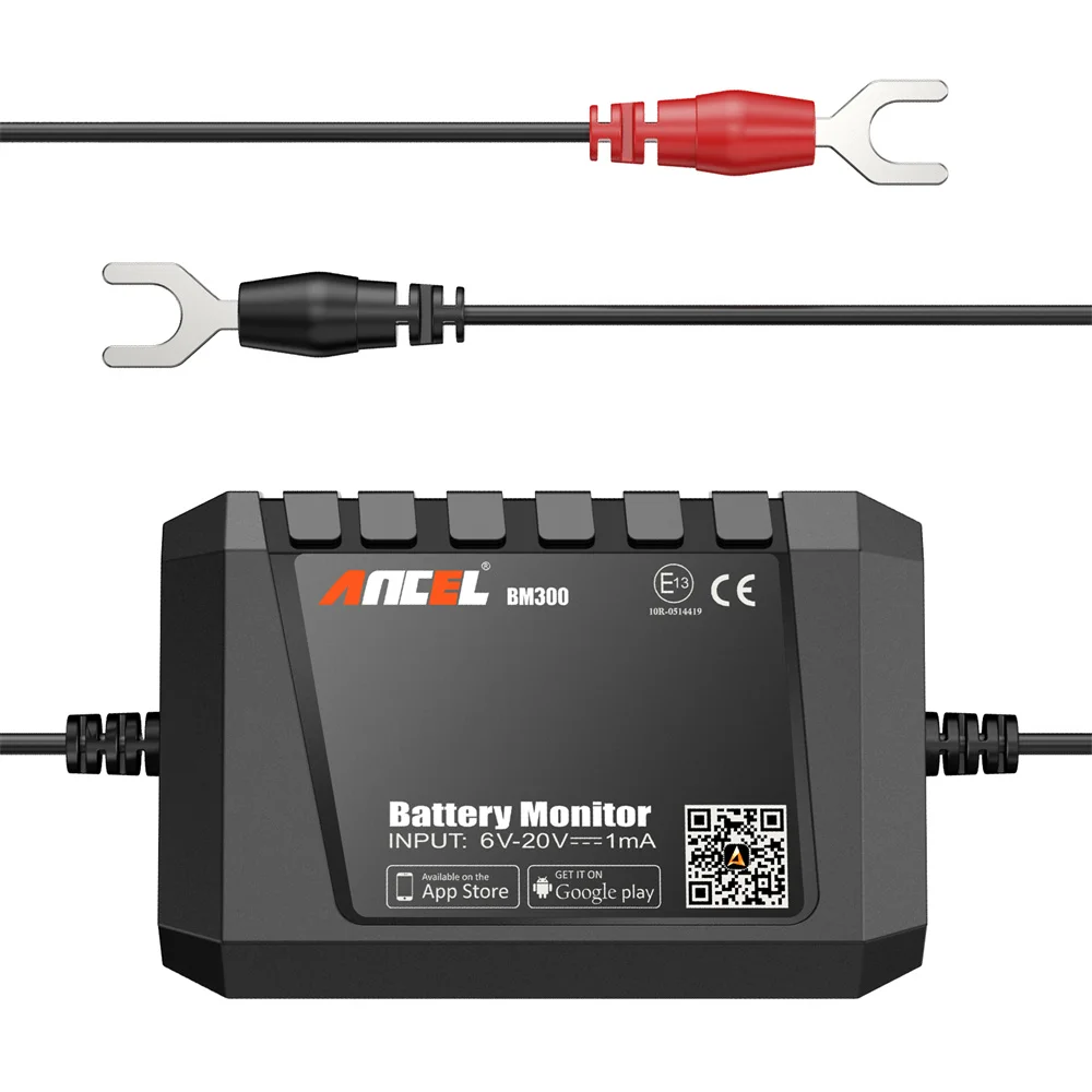 

ANCEL BM300 12V Car Battery Tester Auto Car Battery Analyzer Circuit Electrical System OBD2 Scanner Charging Cranking Test