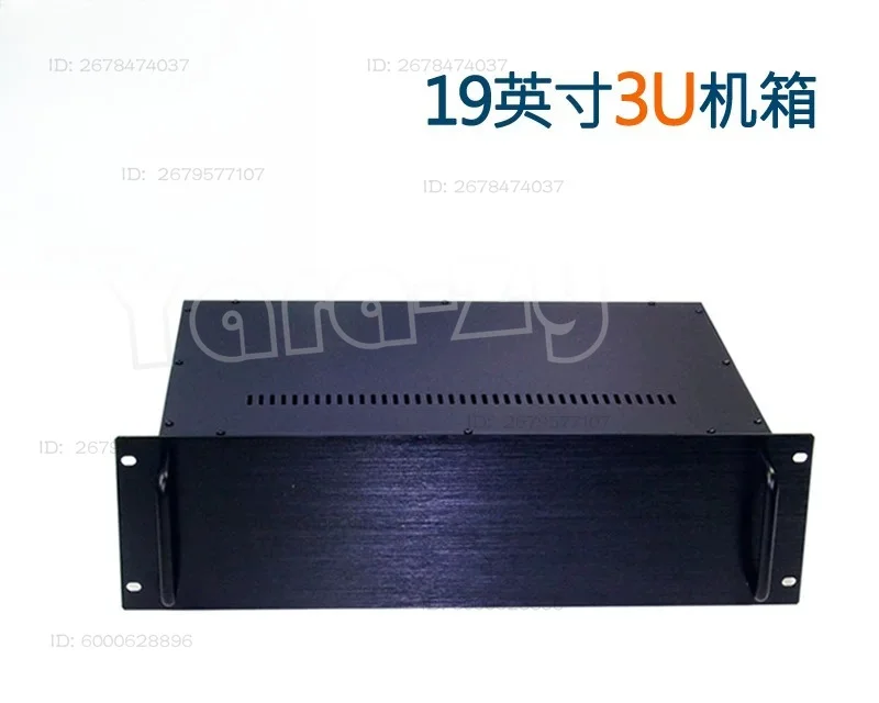 19-inch 3U Standard Chassis Server Industrial Control Chassis Rack-mounted Insert Chassis