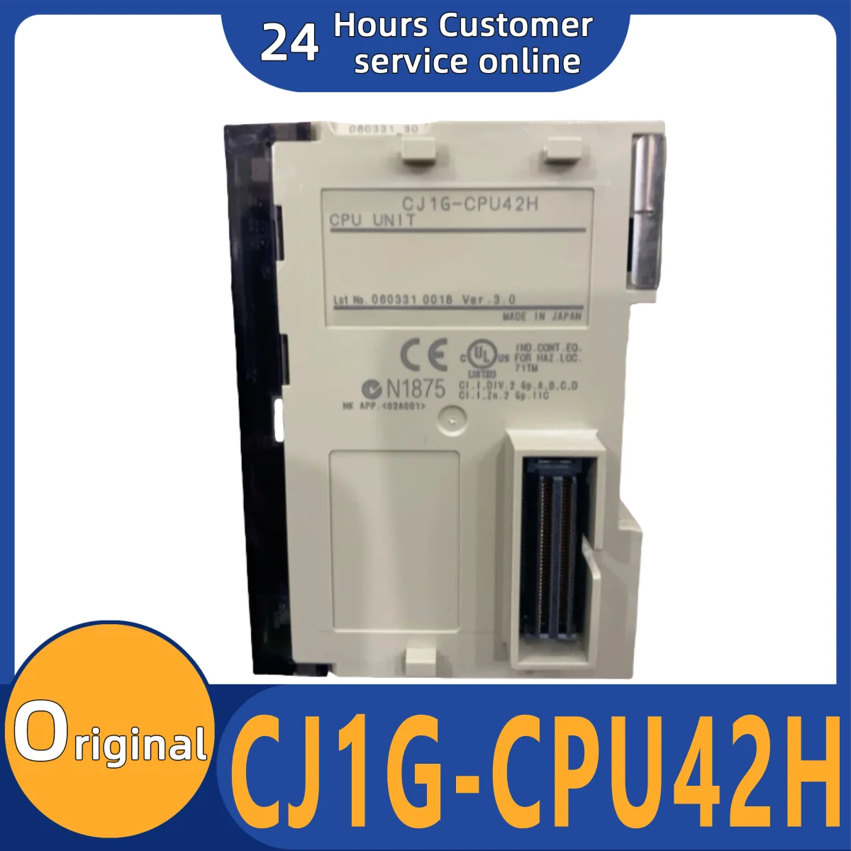 

Совершенно новый оригинальный модуль Φ CJ1G-CPU42H CJ1G-CPU43H CJ1G-CPU44H CJ1G-CPU45H
