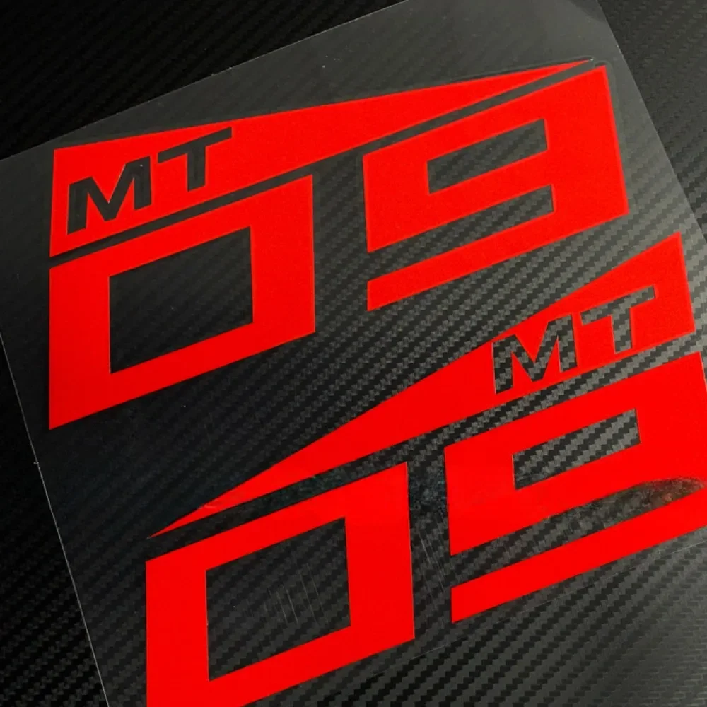 

1Pair MT Logo Motorcycle Stickers Waterproof Motorbike Body Fuel Tank Scooter Vinyl Decals for Yamaha Mt-03 Mt-07 Mt-09 Mt-25