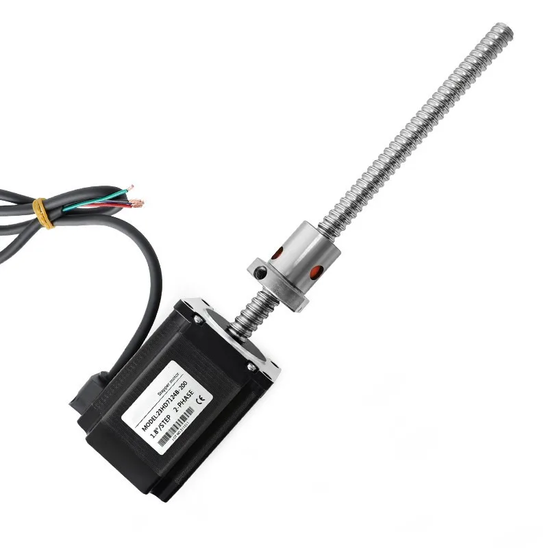 

NEMA 23 Hybrid Linear ROHS Certified Stepper Motor with 76mm Ball Screw 3A 2.3Nm 200mm/300mm/1204 Variants