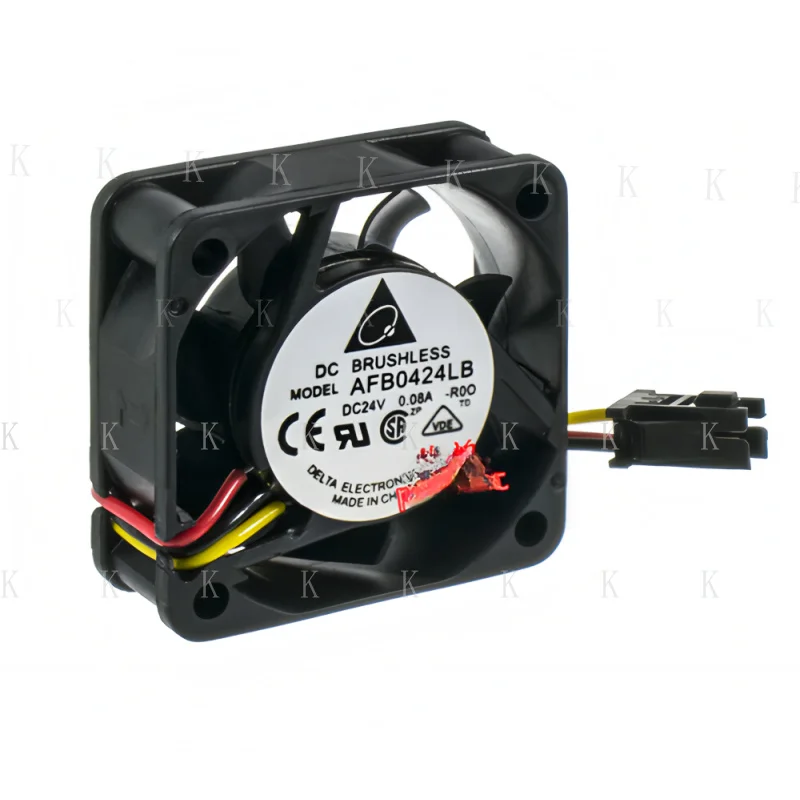 C  FOR  High Performance Silent Cooling Fan AFB0424LB 24V 0.08A 40*40*15mm