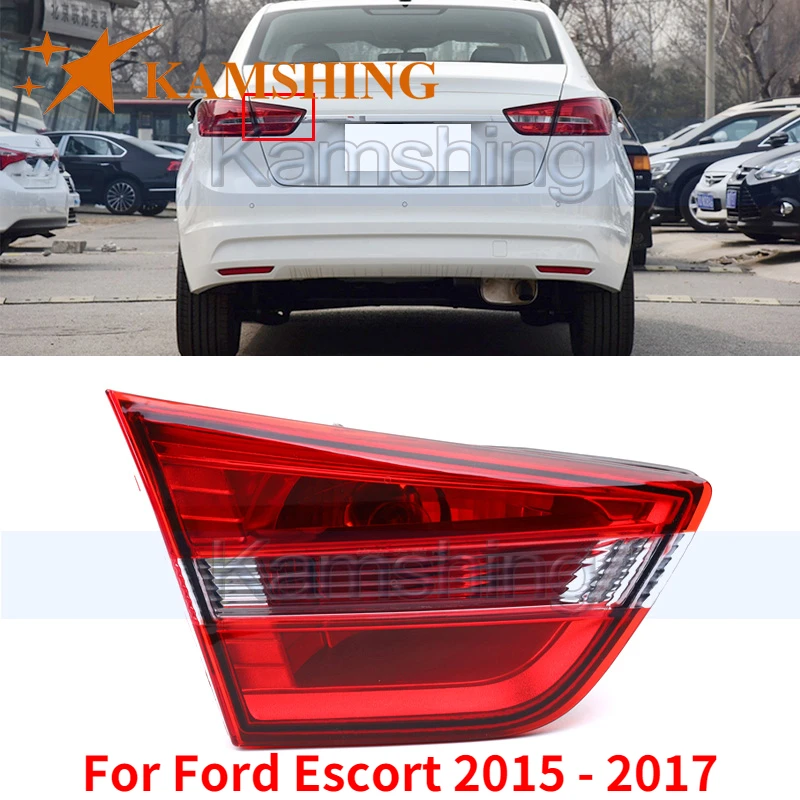 

Kamshing For Ford Escort 2015 2016 2017 Rear Brake Light Inner Tail Light Rear Light Taillight Taillamp Tail Lamp Rear Headligt