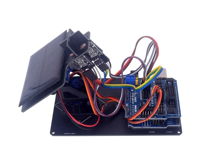 

Intelligent Solar Energy Tracking Power Generation Equipment Electronic DIY Kit Based on