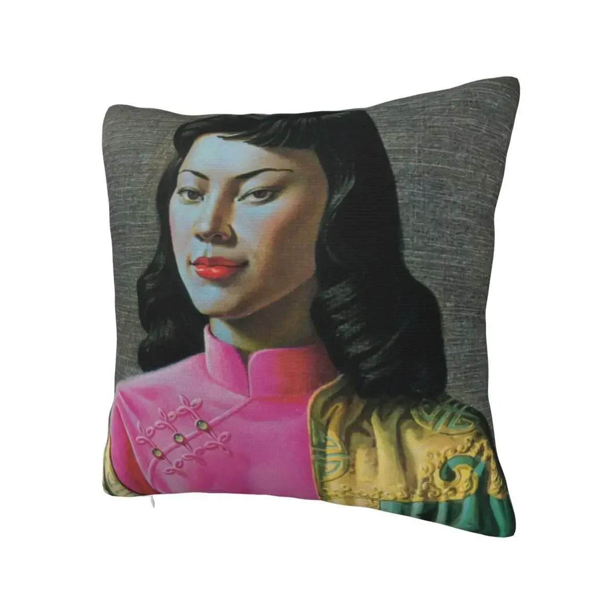 Pillow Cover Vladimir Tretchikoff Design Cushion Cover Vintage Oil Painting Morden Pillow Case For Home Decoration Pillowcases