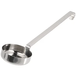 Pizza Sauce Spoon Baking Measuring Scoop Tomato Cups with Handle Kitchen Ladle for Serving Spread Cream Tool Long Metal Soup