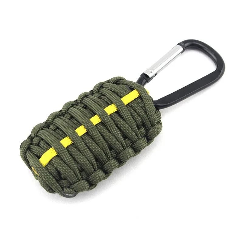 

1 шт. походный зонт для выживания на открытом воздухе, велосипедный шнур, брелок для аварийного выживания, пряжка для альпинизма, Аксессуары для рыбалки, скалолазания