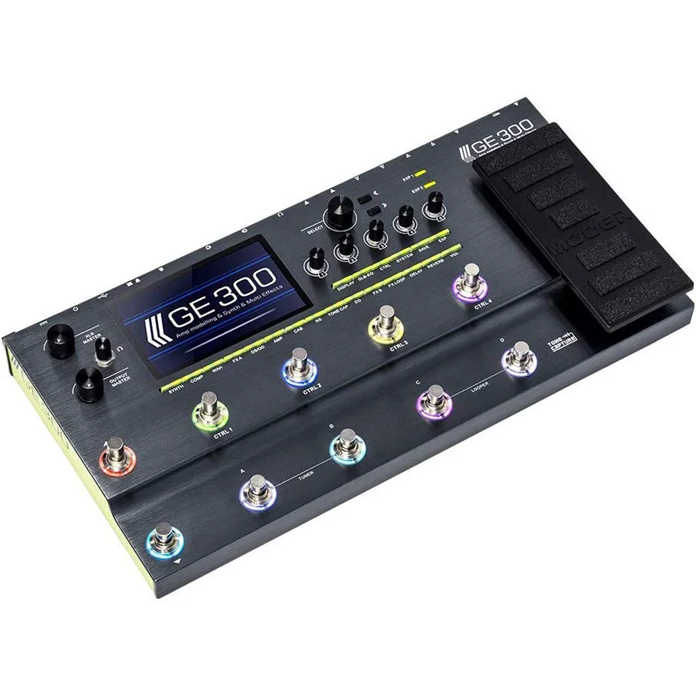 

Mooer GE300 Amp Modelling Multi Effects Processor IR Loader Tone Capture Full Compleme Guitar Effects Pedal