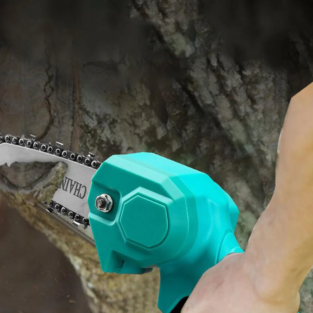 

Mini Chainsaw Electric 48V Eu Plug Cordless One-Handed Powered Garden Chainsaw Woodworking Logging Tool