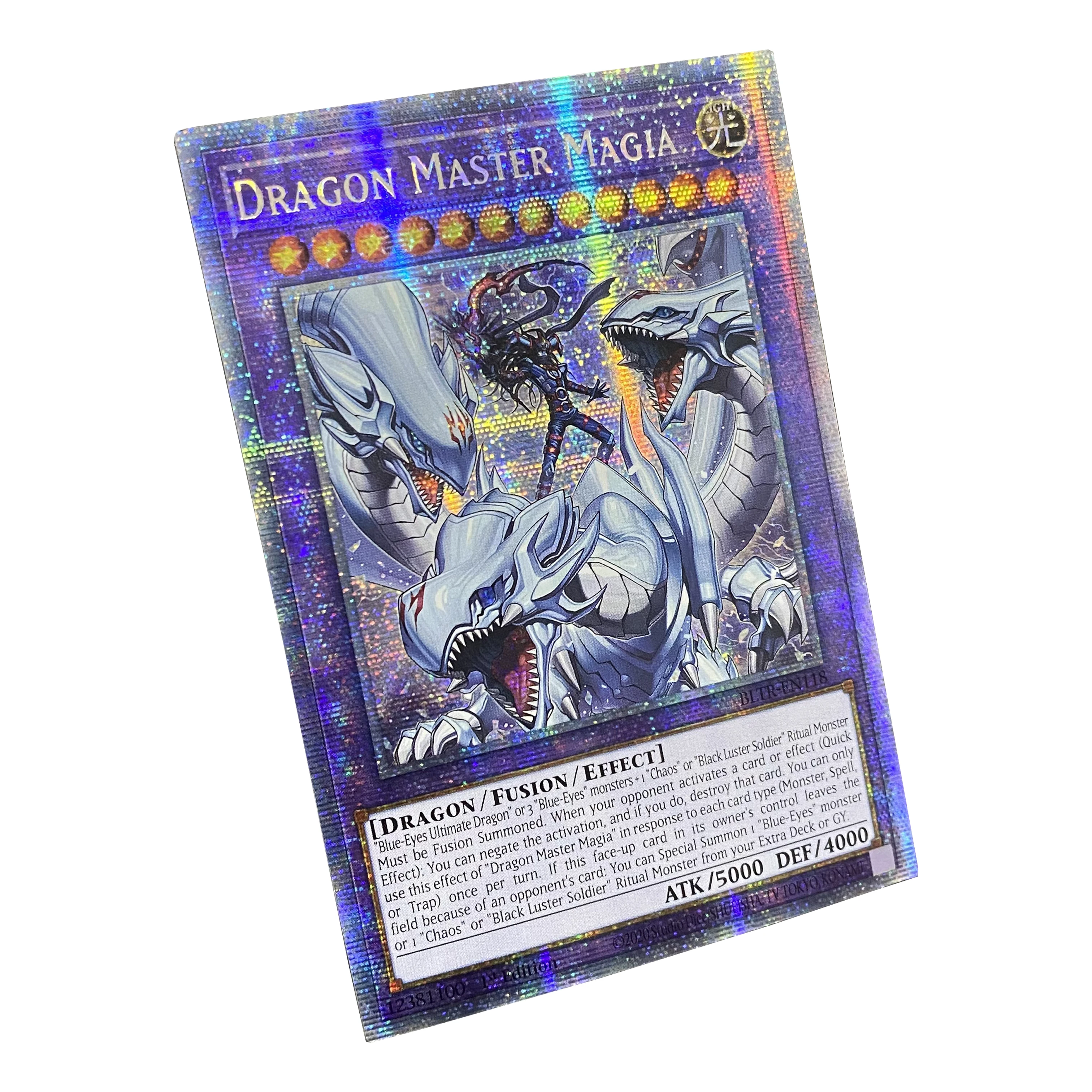 Yu-Gi-Oh! Kolekcja DIY Karty Proxy Dragon Magia Master Master of Dragon Magia Świąteczne prezenty świąteczne Nieoryginalna kolekcja zabawek