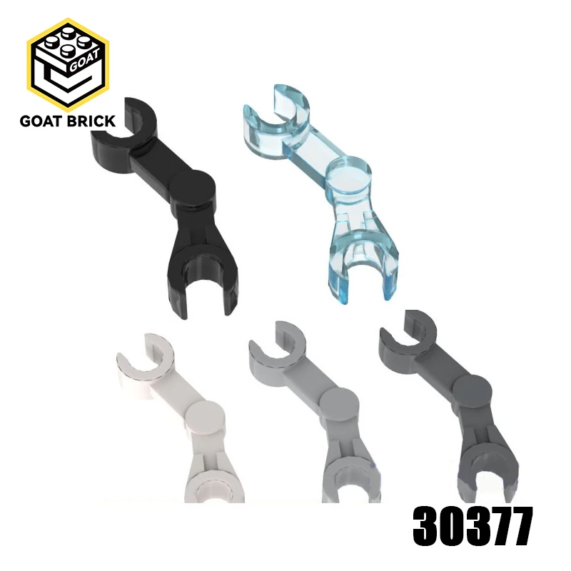 10P MOC High-tech 30377 49754 Arm Mechanical with 2 Clips Building Block Figure DIY Brick Model Educational Spare Brain Game Toy