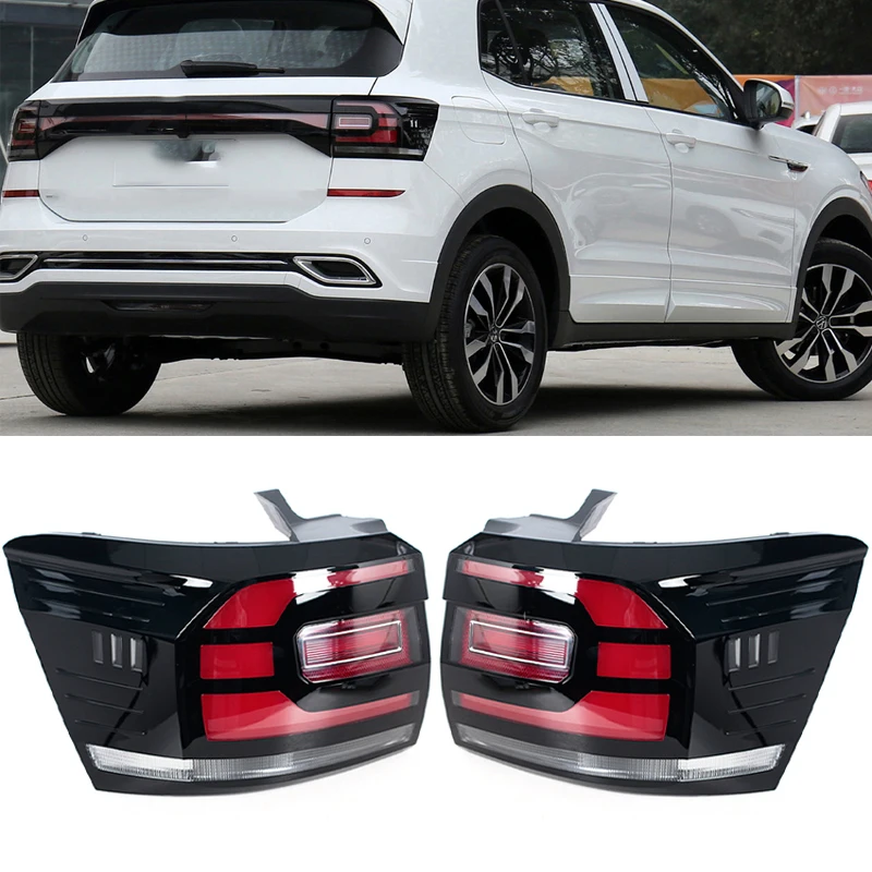 For Volkswagen VW TACQUA/T-Cross 2020 2021 LED Outside Tail Light Brakel lamp Parking Light Car Accessories