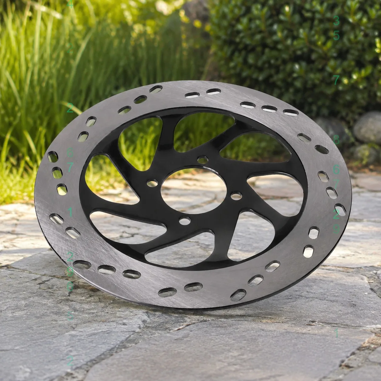 Motorcycle 240mm 4-Hole Front Brake Disc for EN125 EN150 Off-Road