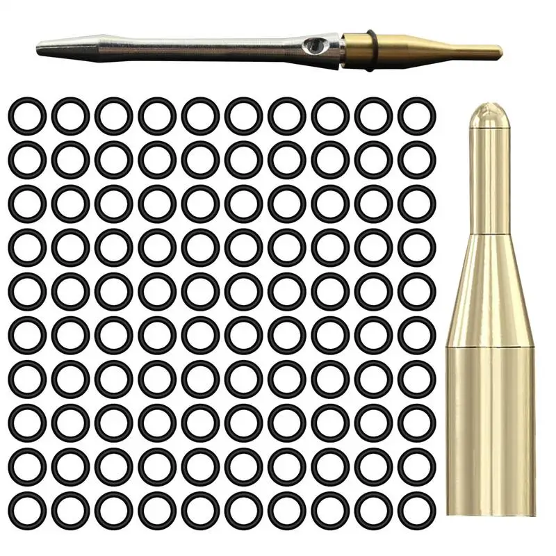 

Dart Rubber O Ring 100PCS Dart Shaft Rubber O Rings Portable Dart Supplies for 2AB Threaded Dart Shafts Long-Lasting Dart Rings