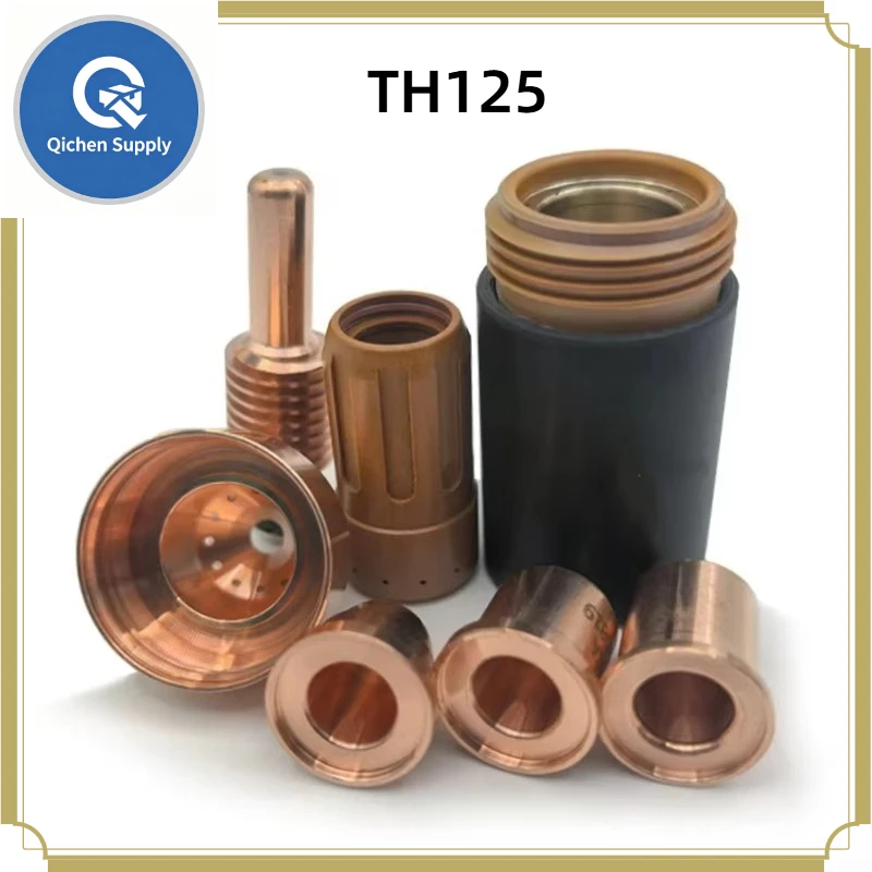 TH-125 TM-125 X125 Electrode 52677 Nozzle 51415 51416 51417 51418 51419 51419-16 0.9mm - 1.6mm 60309TC Plasma Cutter Torch Tecmo