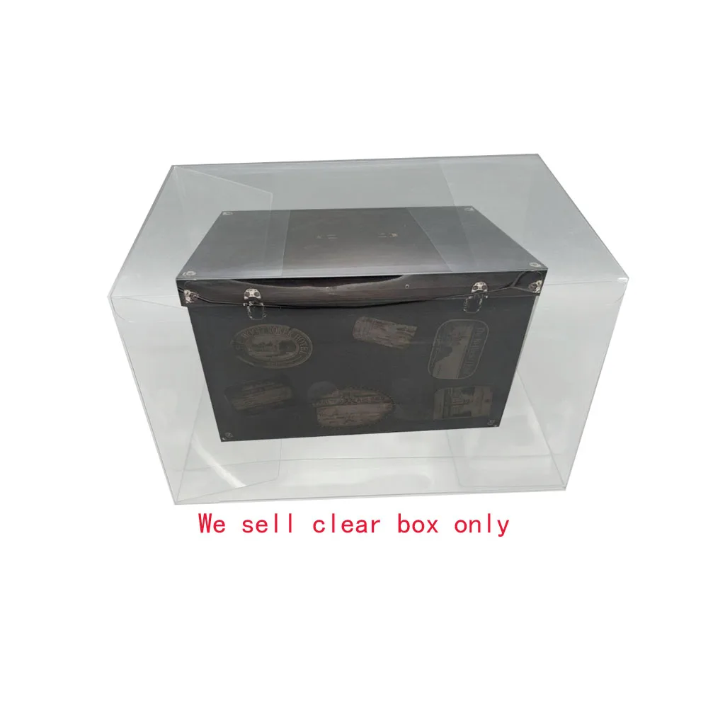 Transparent PET cover box For RESIDENT EVIL Collection reset Japan version storage box game colorful box storage display