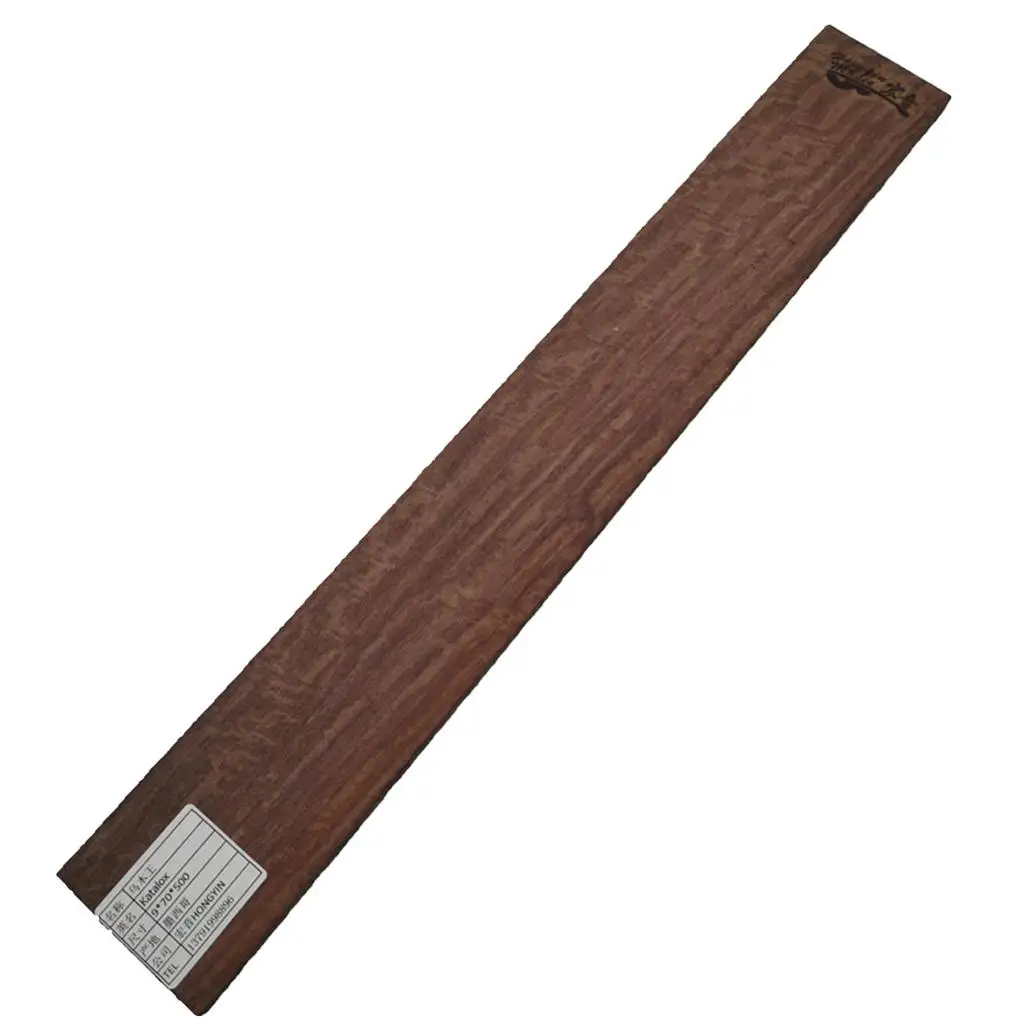 

Ebony Wood Guitar Fretboard Fingerboard Blank Plate AAA Grade
