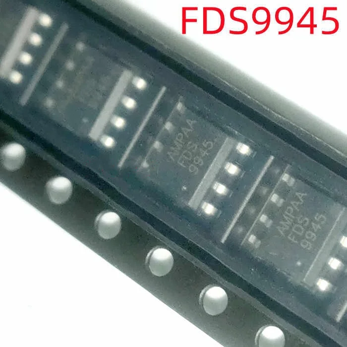 5~50PCS 100% New original FDS9945 9945 package:SOP8 60V 3.5A double N-channel MOS FET