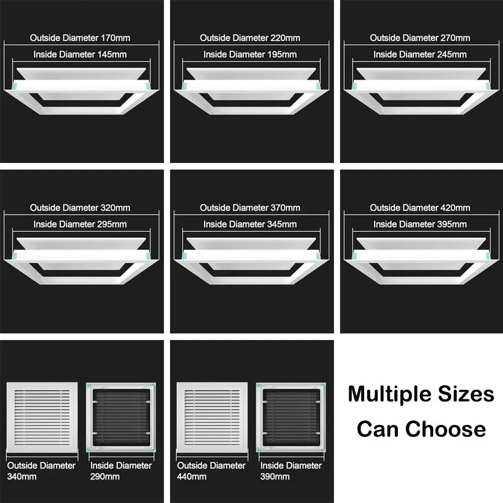 Universal White Access Panel Door Plastic Removable Inspection Hole Wall Access Doors Doors Wall Ceiling