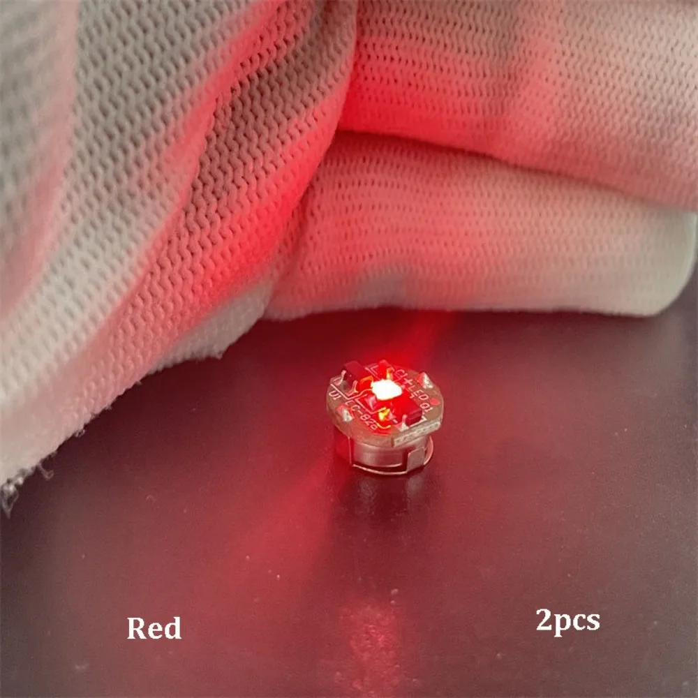 

2 шт. Новые светодиодные лампы с магнитронным переключателем 1.3*1.3*0.5см, 10 цветов, для DIY-моделирования, анимационные, беспроводные