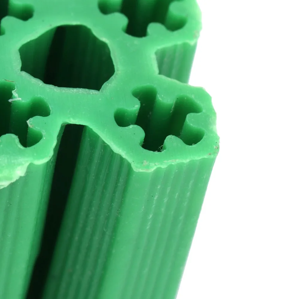 100pcs Durable Multi-Pack Drywall Plugs Green 1/4