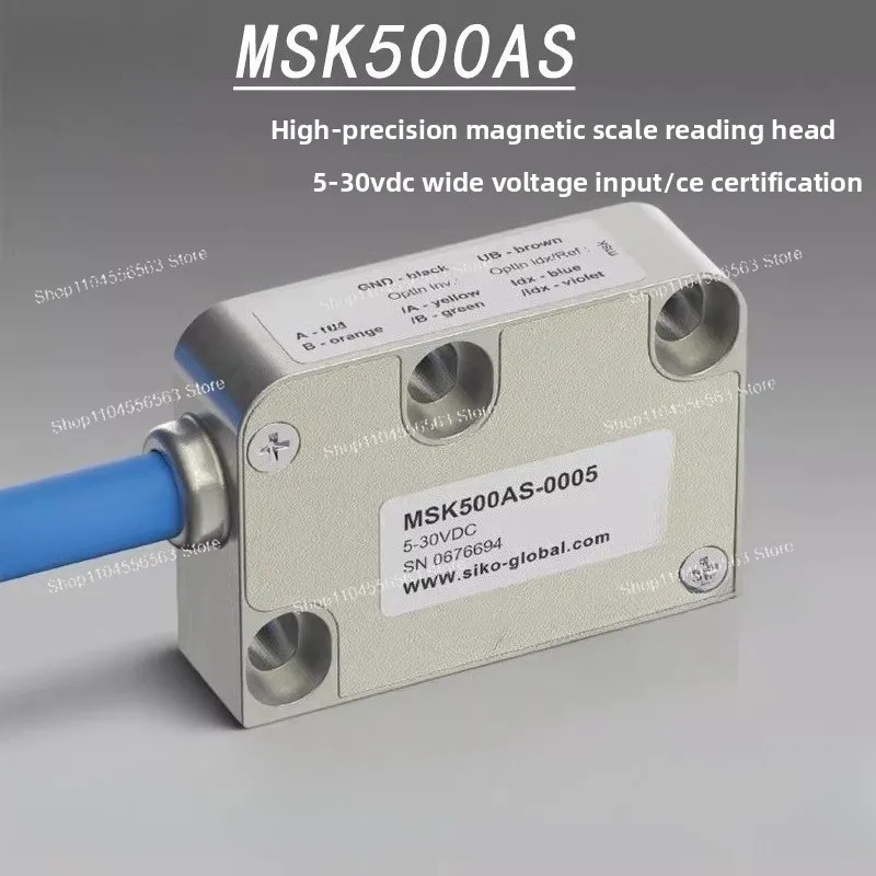 Magnetic grid ruler MSK500AS-0005 Magnetic read head MB500AS Magnetic stripe MSK5000